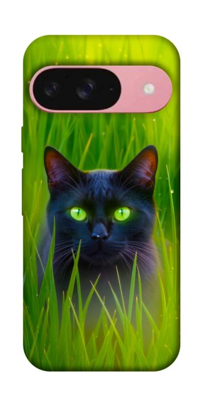 Чехол itsPrint Cat in the grass для Google Pixel 9, животные, купить оптом с доставкой