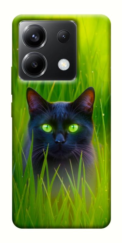 Чехол itsPrint Cat in the grass для Xiaomi Poco X6, животные, купить оптом с доставкой