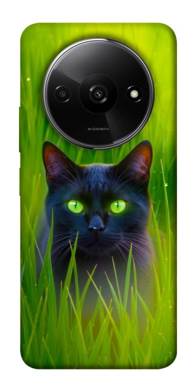 Чехол itsPrint Cat in the grass для Xiaomi Redmi A3, животные, купить оптом с доставкой