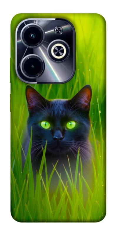 Чехол itsPrint Cat in the grass для Infinix Hot 40i, животные, купить оптом с доставкой