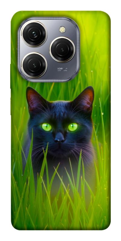 Чехол itsPrint Cat in the grass для TECNO Spark 20 Pro, животные, купить оптом с доставкой