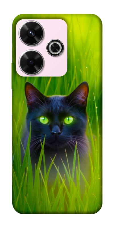 Чехол itsPrint Cat in the grass для Xiaomi Redmi 13 4G / Poco M6 4G, животные, купить оптом с доставкой