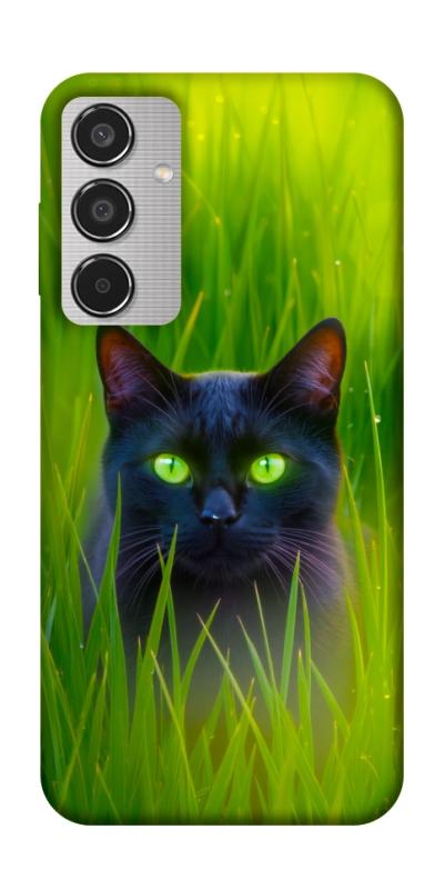 Чехол itsPrint Cat in the grass для Samsung Galaxy M35 5G, животные, купить оптом с доставкой