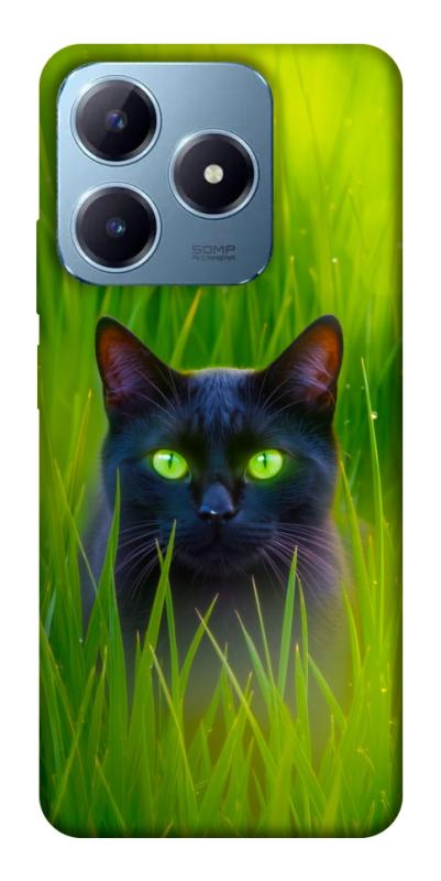 Чохол itsPrint Cat in the grass для Realme C63 4G, тварини, купити оптом з доставкою