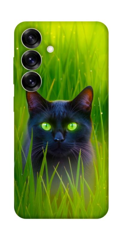 Чехол itsPrint Cat in the grass для Samsung Galaxy S25+, животные, купить оптом с доставкой