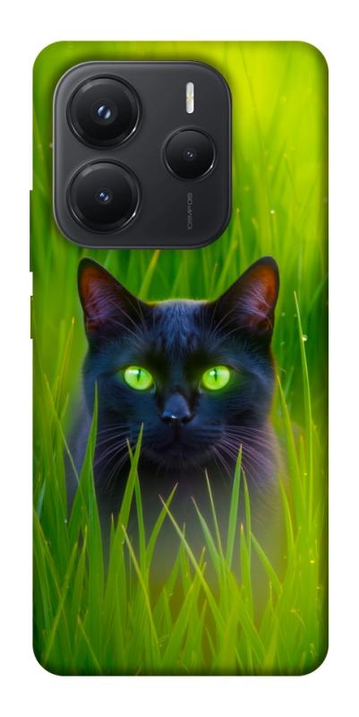 Чохол itsPrint Cat in the grass для Xiaomi Redmi Note 14 5G, тварини, купити оптом з доставкою