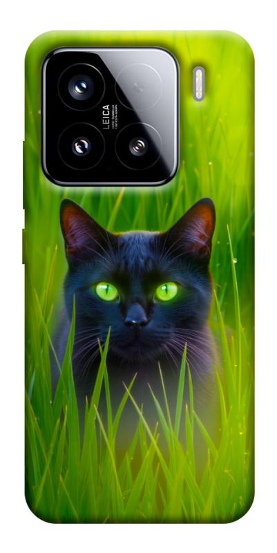 Чехол itsPrint Cat in the grass для Xiaomi 15, животные, купить оптом с доставкой