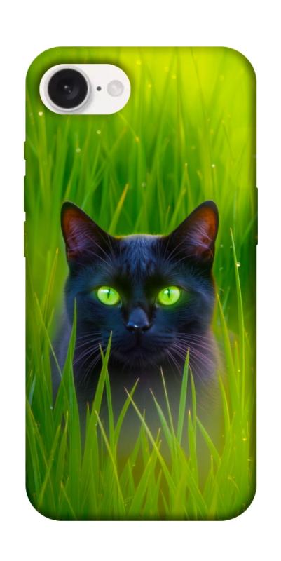 Чехол itsPrint Cat in the grass для Apple iPhone 16e (6.1"), животные, купить оптом с доставкой