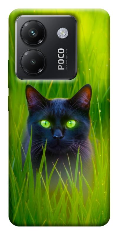 Чехол itsPrint Cat in the grass для Xiaomi Poco M7 Pro 5G, животные, купить оптом с доставкой
