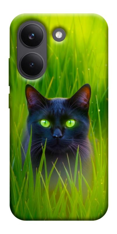 Чохол itsPrint Cat in the grass для Xiaomi Poco X8 Pro, тварини, купити оптом з доставкою