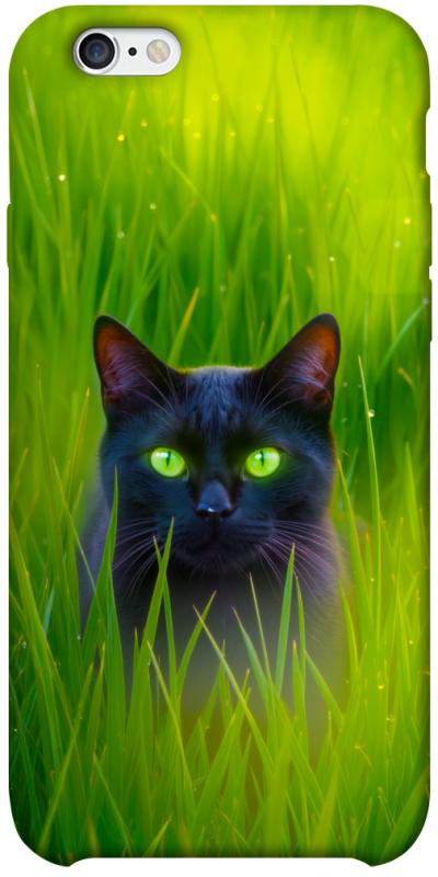 Чехол itsPrint Cat in the grass для Apple iPhone 6/6s plus (5.5"), животные, купить оптом с доставкой