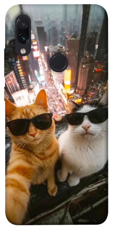 Чехол itsPrint Cool cats city для Xiaomi Redmi Note 7 / Note 7 Pro / Note 7s, животные, купить оптом с доставкой