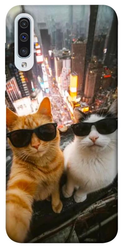 Чехол itsPrint Cool cats city для Samsung Galaxy A50 (A505F) / A50s / A30s, котики, купить оптом с доставкой