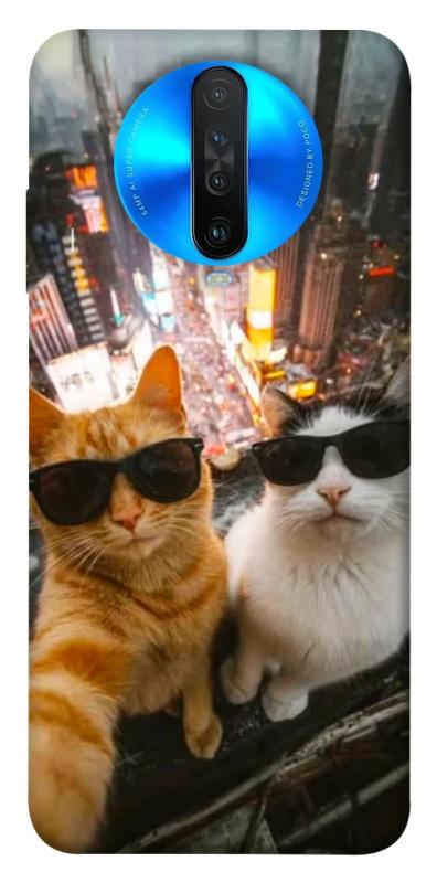 Чехол itsPrint Cool cats city для Xiaomi Redmi K30, котики, купить оптом с доставкой