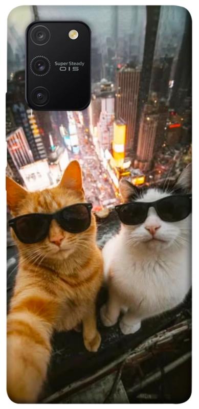 Чехол itsPrint Cool cats city для Samsung Galaxy S10 Lite, животные, купить оптом с доставкой