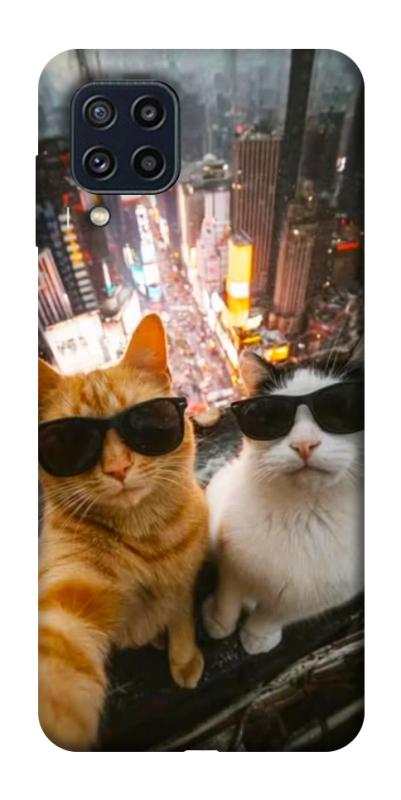 Чехол itsPrint Cool cats city для Samsung Galaxy M32, животные, купить оптом с доставкой