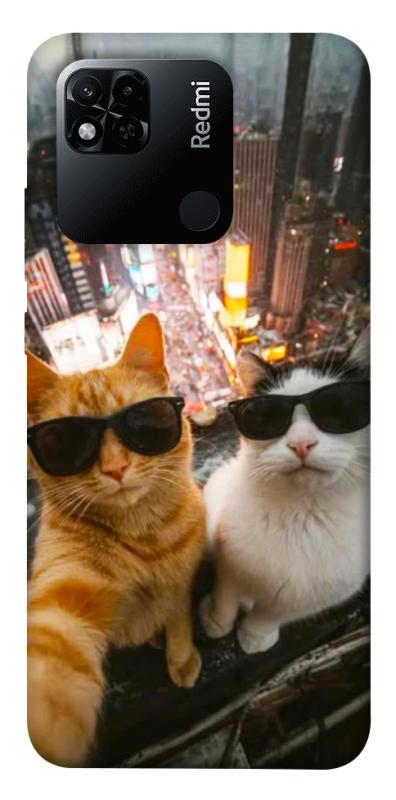 Чехол itsPrint Cool cats city для Xiaomi Redmi 10A, животные, купить оптом с доставкой