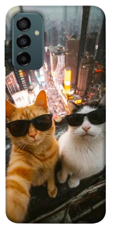Чехол itsPrint Cool cats city для Samsung Galaxy M23 5G, животные, купить оптом с доставкой