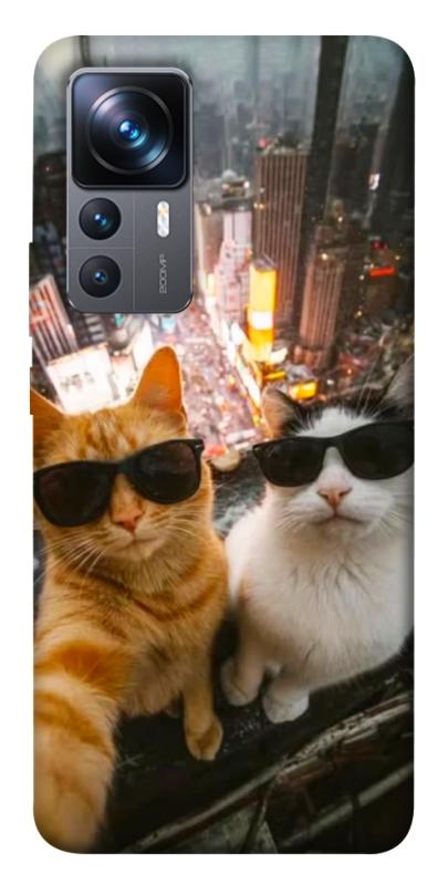 Чохол itsPrint Cool cats city для Xiaomi 12T / 12T Pro, котики, купити оптом з доставкою