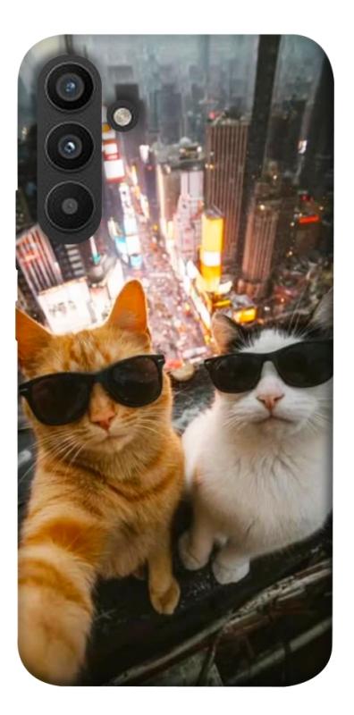 Чехол itsPrint Cool cats city для Samsung Galaxy A34 5G, животные, купить оптом с доставкой