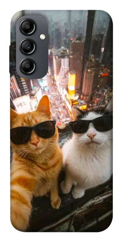 Чохол itsPrint Cool cats city для Samsung Galaxy A14 4G/5G, котики, купити оптом з доставкою