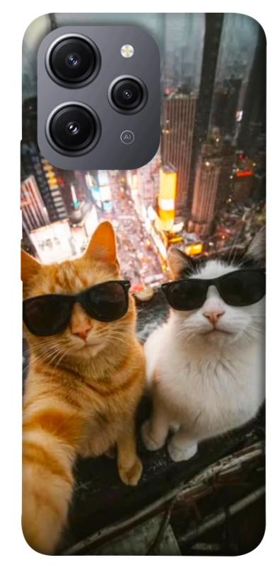 Чехол itsPrint Cool cats city для Xiaomi Redmi 12, котики, купить оптом с доставкой