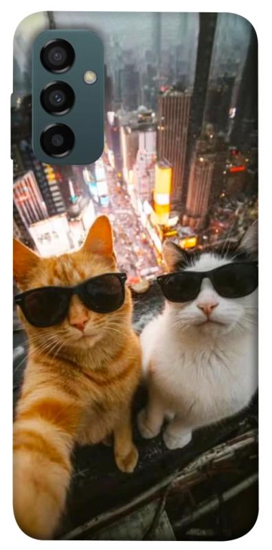 Чохол itsPrint Cool cats city для Samsung Galaxy M34 5G, котики, купити оптом з доставкою