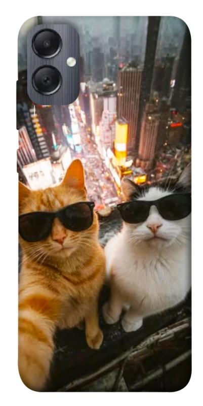 Чехол itsPrint Cool cats city для Samsung Galaxy A05, котики, купить оптом с доставкой