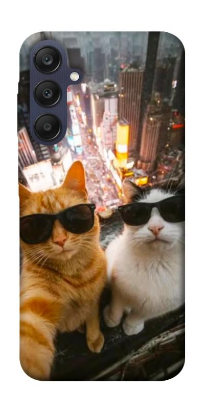 Чехол itsPrint Cool cats city для Samsung Galaxy A25 5G, животные, купить оптом с доставкой