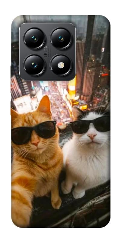 Чехол itsPrint Cool cats city для Xiaomi 14T, котики, купить оптом с доставкой