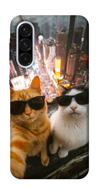 Чохол itsPrint Cool cats city для Samsung Galaxy A36 5G, котики, купити оптом з доставкою