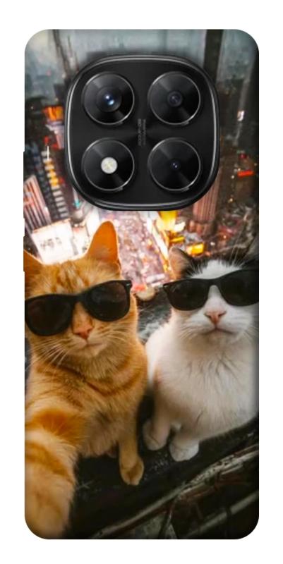 Чохол itsPrint Cool cats city для Xiaomi Redmi Note 14 Pro 5G, котики, купити оптом з доставкою