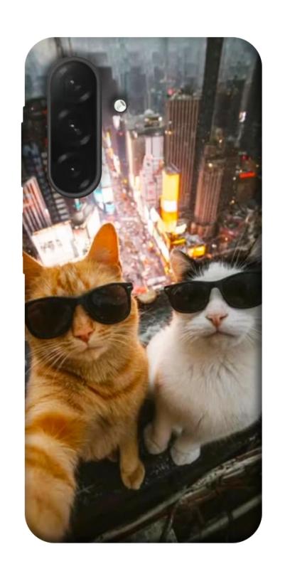 Чехол itsPrint Cool cats city для Samsung Galaxy A26 5G, котики, купить оптом с доставкой
