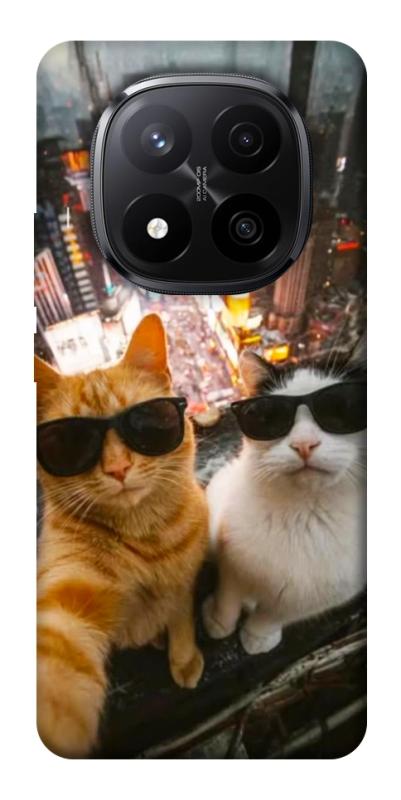 Чехол itsPrint Cool cats city для Xiaomi Redmi Note 14 Pro+ 5G, котики, купить оптом с доставкой