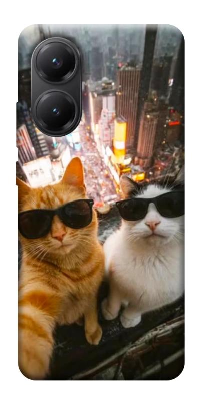 Чохол itsPrint Cool cats city для Xiaomi Poco X7 Pro, тварини, купити оптом з доставкою
