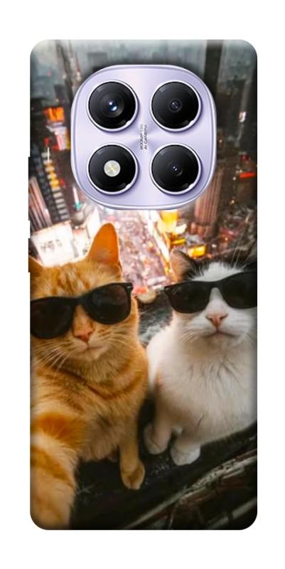 Чохол itsPrint Cool cats city для Xiaomi Poco X7, тварини, купити оптом з доставкою