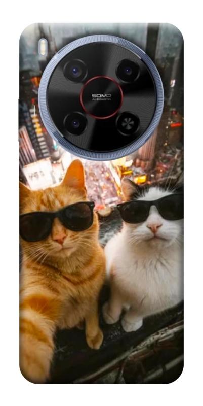 Чехол itsPrint Cool cats city для ZTE Nubia V70 Max, котики, купить оптом с доставкой