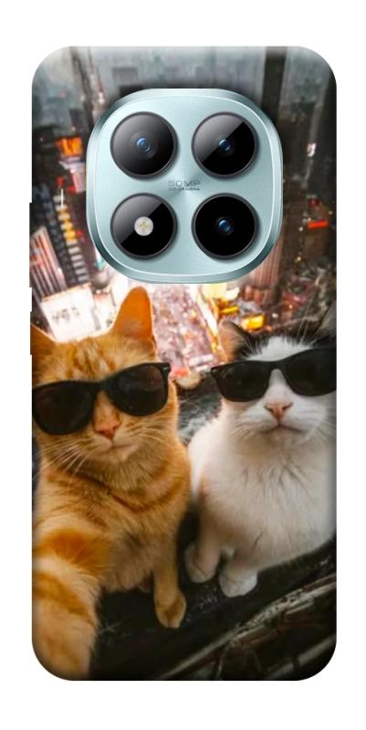 Чехол itsPrint Cool cats city для Xiaomi Redmi Note 15 Pro+ 5G, животные, купить оптом с доставкой