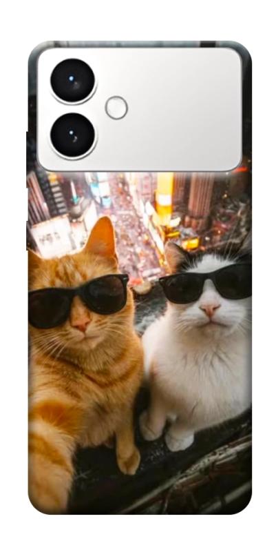 Чехол itsPrint Cool cats city для Samsung Galaxy S26+, животные, купить оптом с доставкой