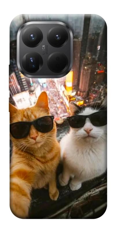 Чехол itsPrint Cool cats city для Xiaomi 15T Pro, котики, купить оптом с доставкой