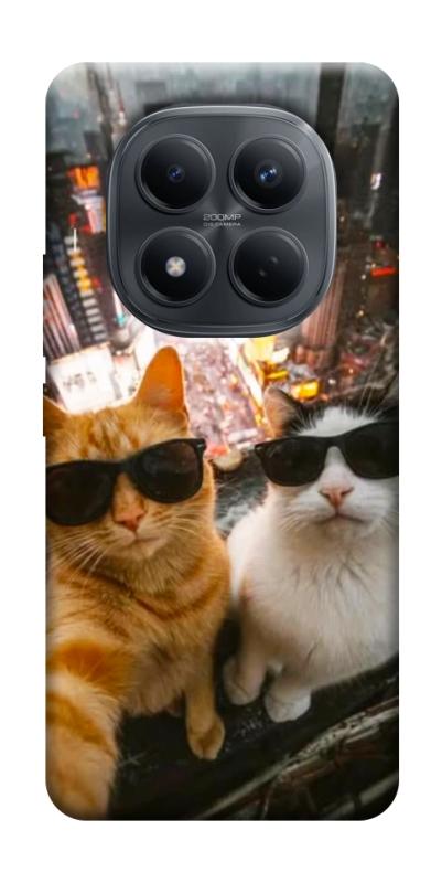 Чохол itsPrint Cool cats city для Xiaomi Redmi Note 15 4G/5G (EU), котики, купити оптом з доставкою
