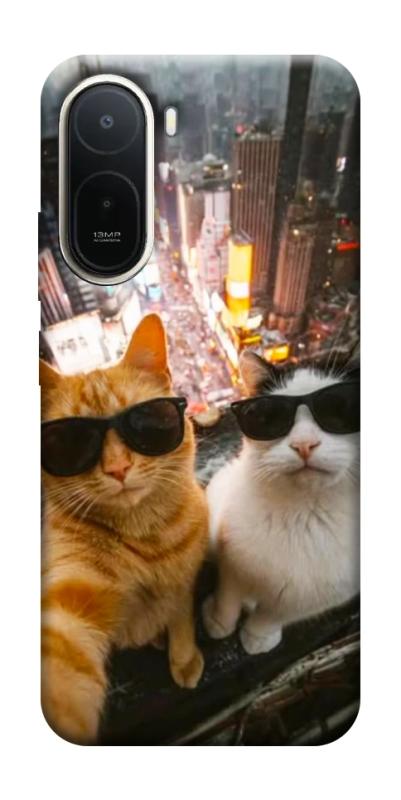 Чохол itsPrint Cool cats city для Xiaomi Redmi A7 Pro, котики, купити оптом з доставкою