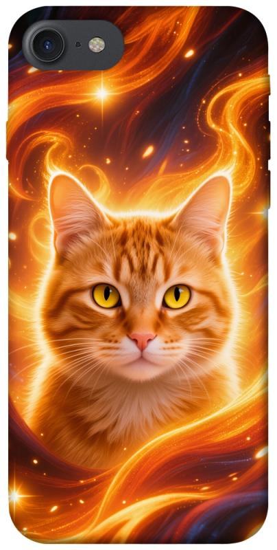 Чехол itsPrint Fire cat для Apple iPhone 7 / 8 (4.7"), котики, купить оптом с доставкой