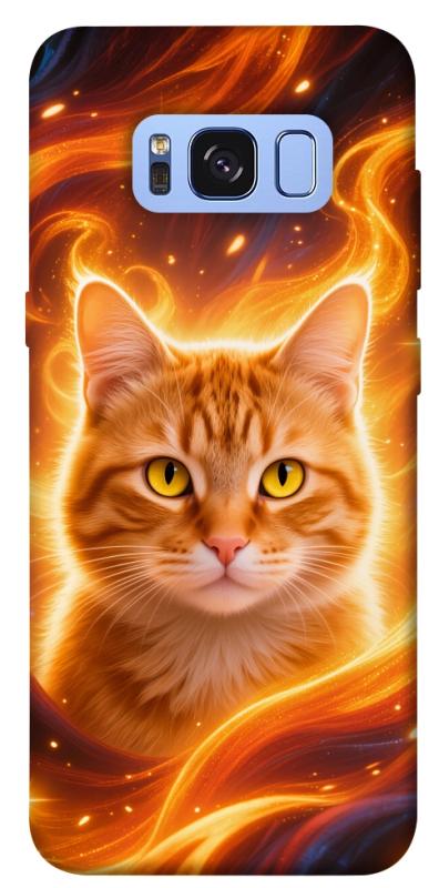 Чехол itsPrint Fire cat для Samsung G950 Galaxy S8, животные, купить оптом с доставкой