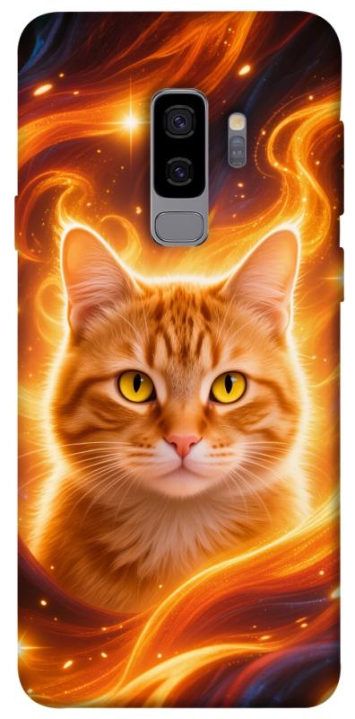 Чехол itsPrint Fire cat для Samsung Galaxy S9+, котики, купить оптом с доставкой