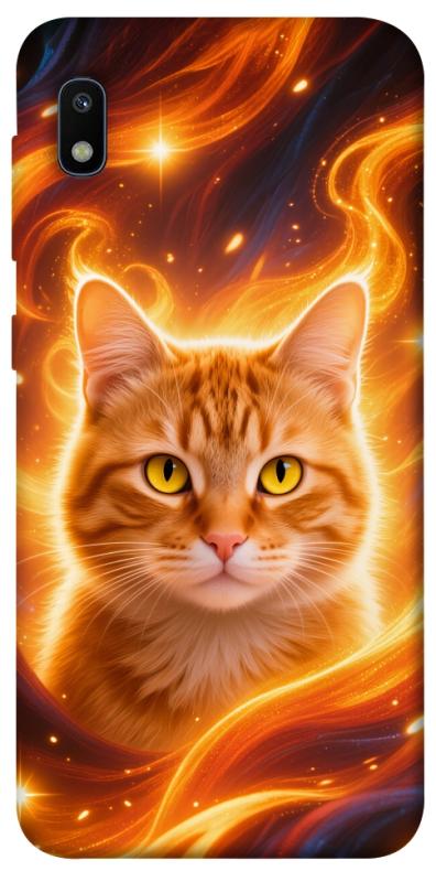 Чехол itsPrint Fire cat для Samsung Galaxy A10 (A105F), котики, купить оптом с доставкой