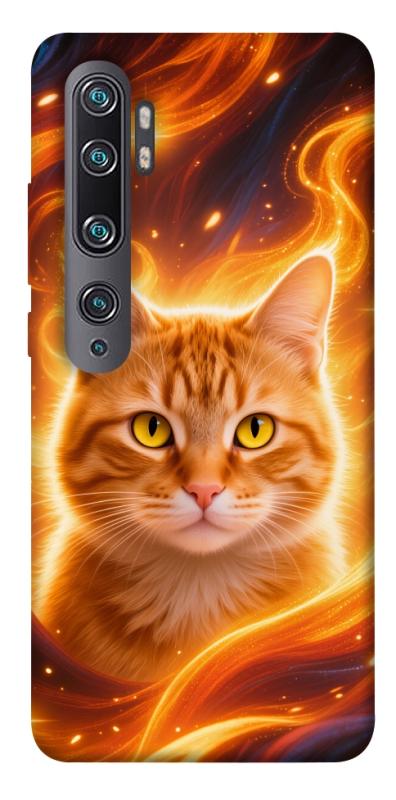 Чохол itsPrint Fire cat для Xiaomi Mi Note 10 / Note 10 Pro / Mi CC9 Pro, котики, купити оптом з доставкою
