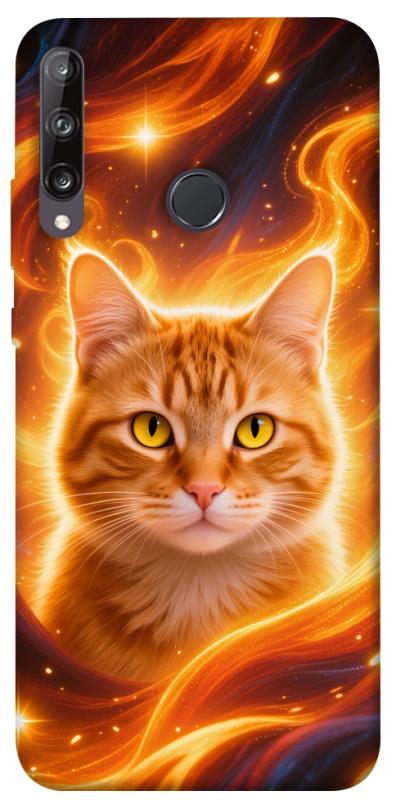 Чохол itsPrint Fire cat для Huawei P40 Lite E / Y7p (2020), котики, купити оптом з доставкою