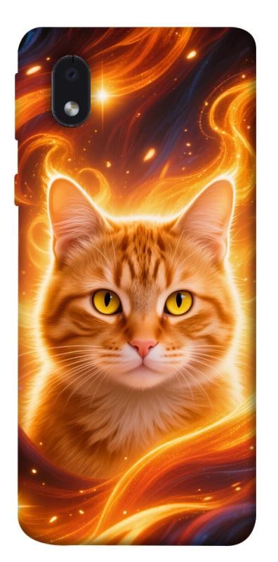 Чохол itsPrint Fire cat для Samsung Galaxy M01 Core / A01 Core, тварини, купити оптом з доставкою