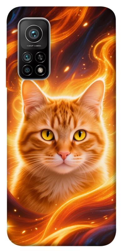Чехол itsPrint Fire cat для Xiaomi Mi 10T, котики, купить оптом с доставкой